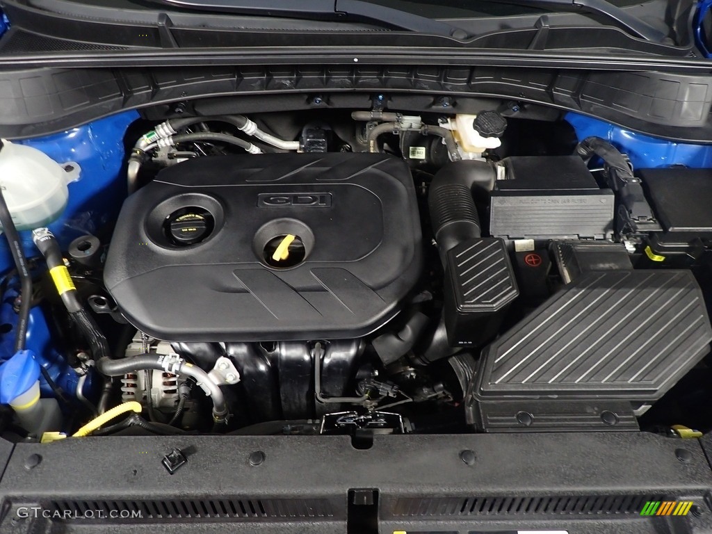 2020 Tucson Value AWD - Aqua Blue / Black photo #7