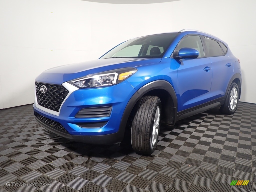 2020 Tucson Value AWD - Aqua Blue / Black photo #8