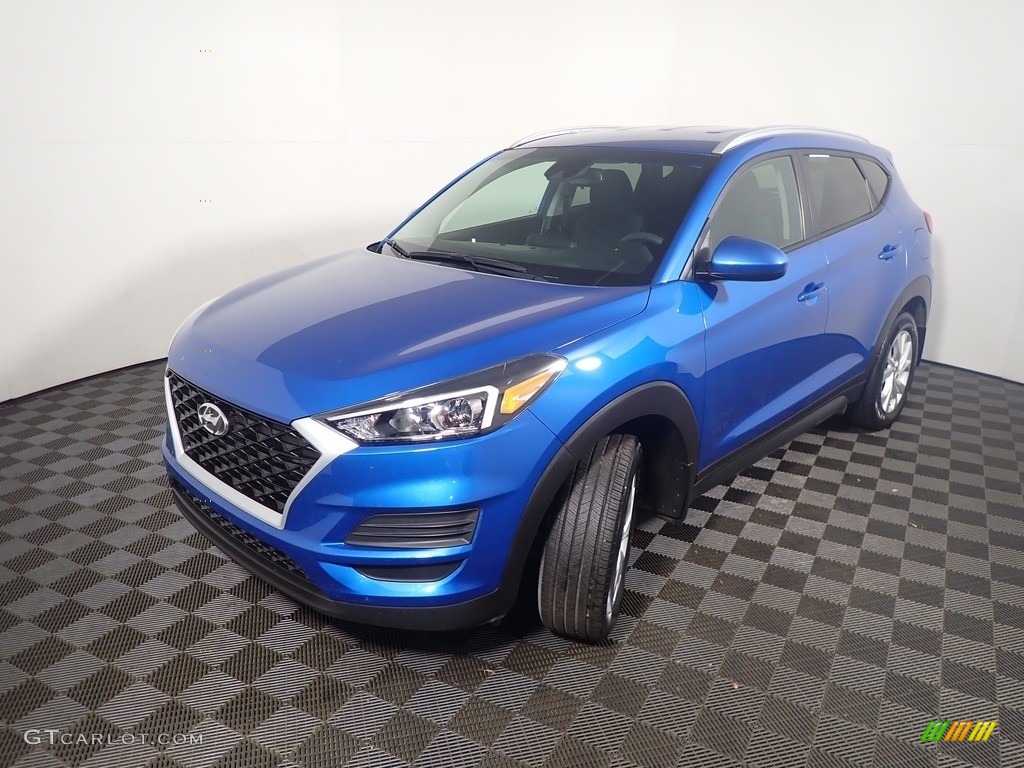 2020 Tucson Value AWD - Aqua Blue / Black photo #9