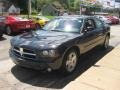 2008 Brilliant Black Crystal Pearl Dodge Charger R/T  photo #2