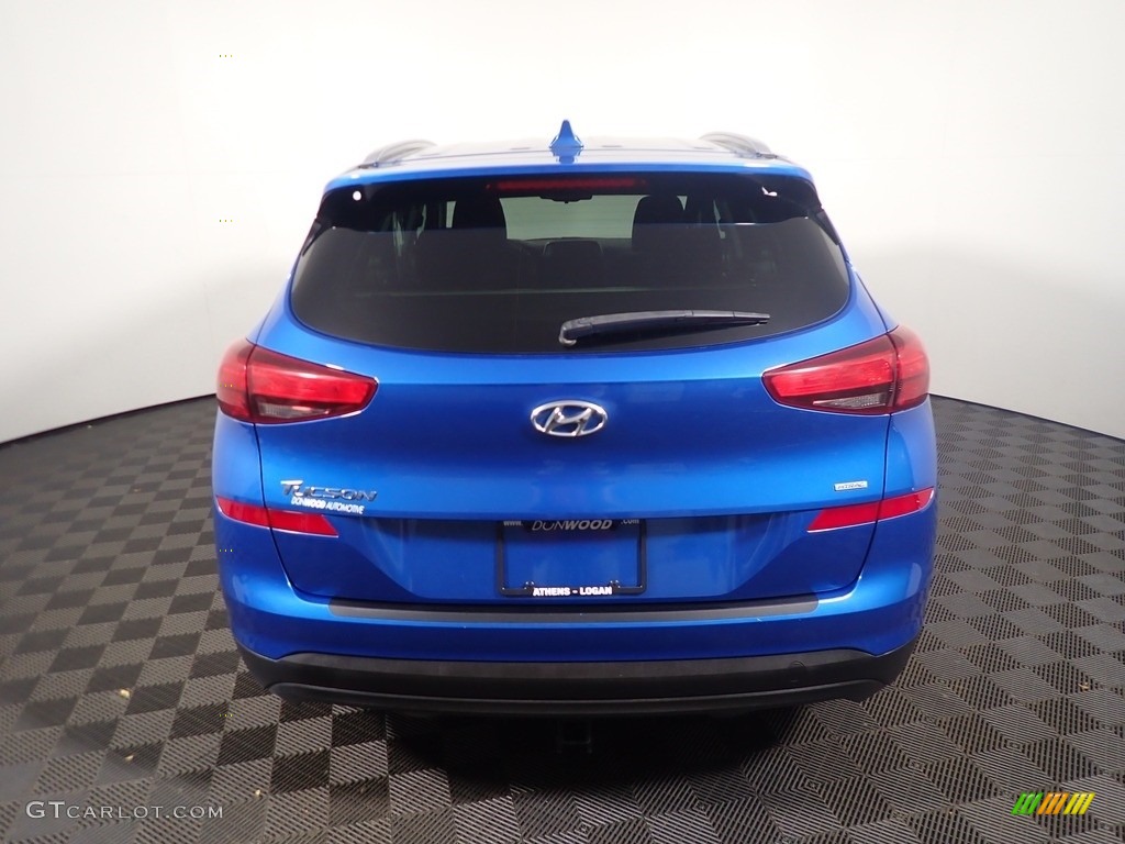 2020 Tucson Value AWD - Aqua Blue / Black photo #13