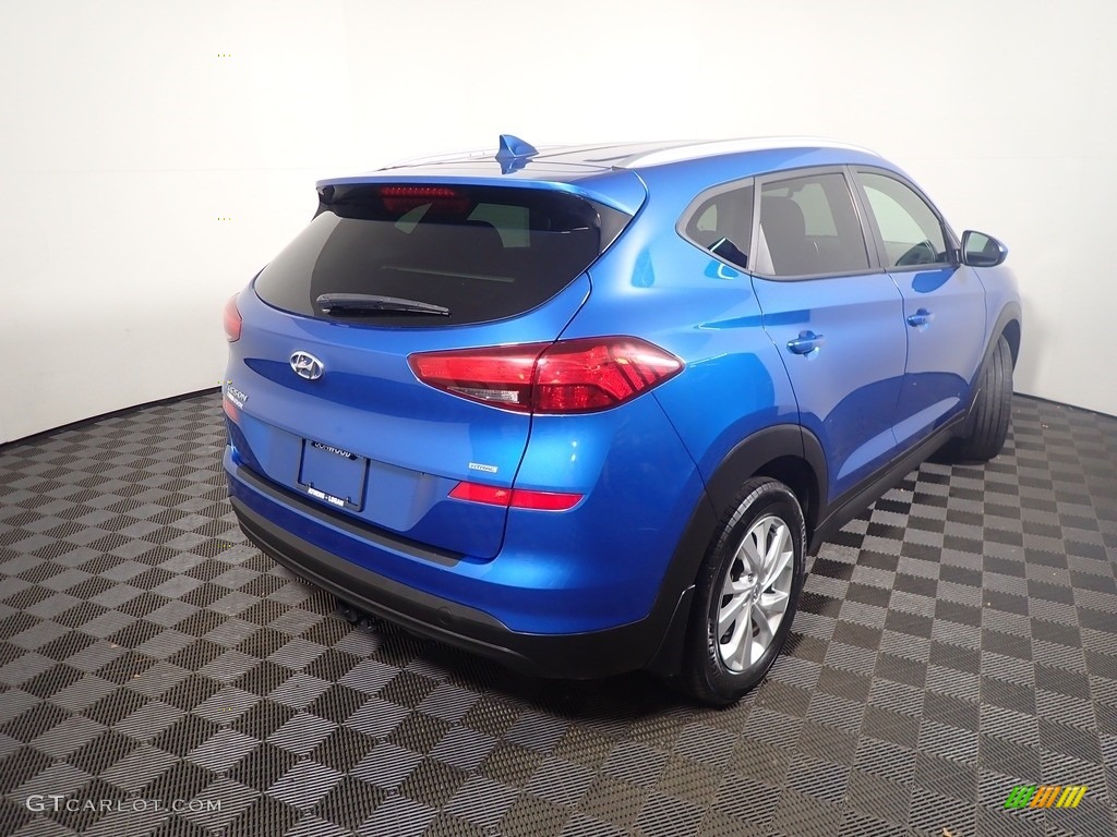 2020 Tucson Value AWD - Aqua Blue / Black photo #17