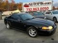 2003 Black Ford Mustang V6 Coupe  photo #1