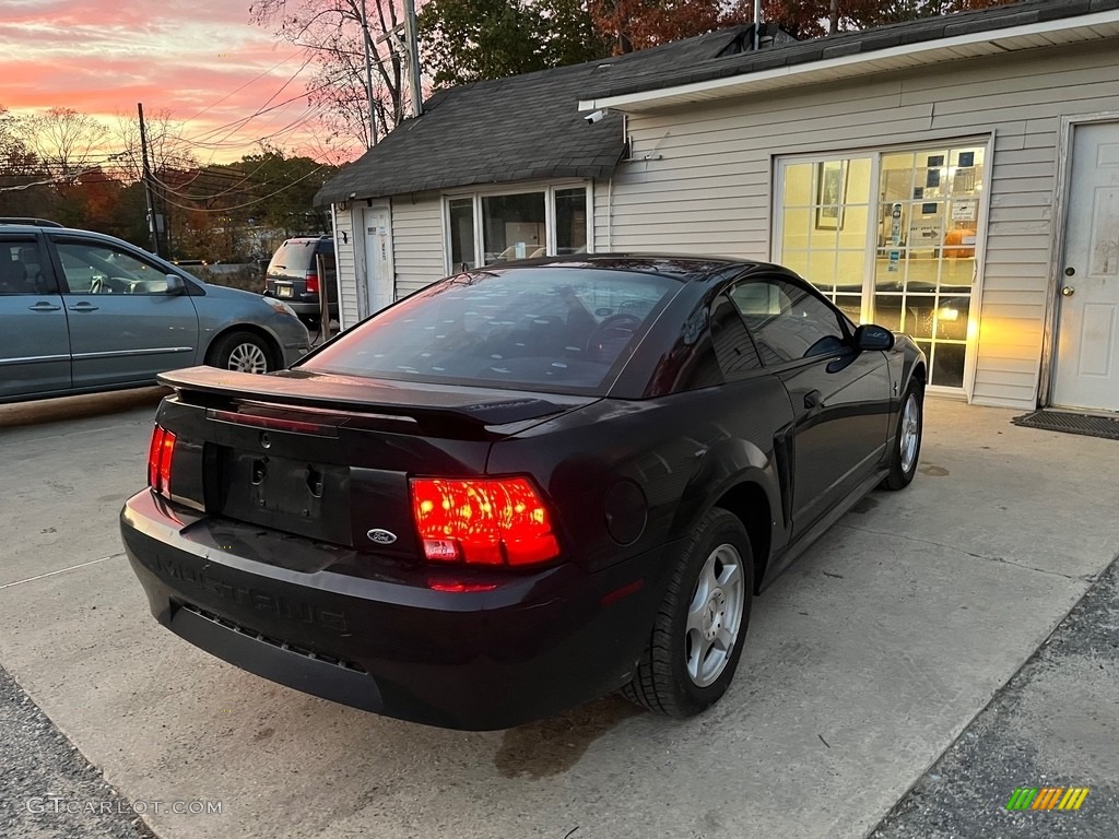 2003 Mustang V6 Coupe - Black / Medium Graphite photo #6