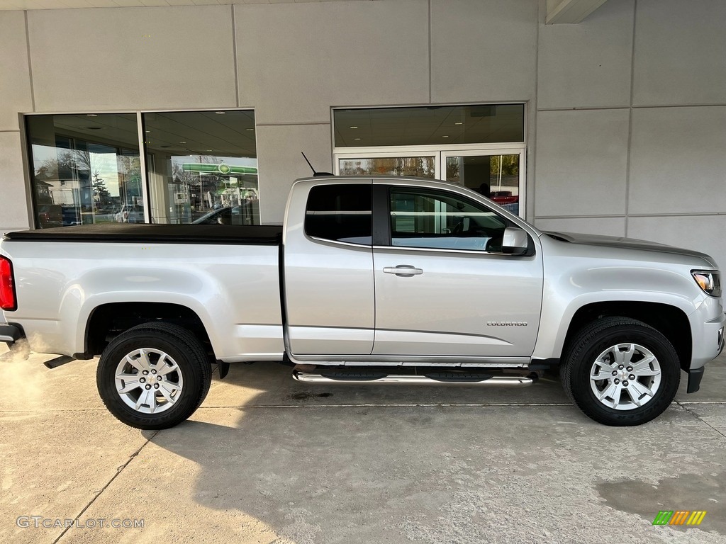 Silver Ice Metallic 2015 Chevrolet Colorado LT Extended Cab Exterior Photo #145093928