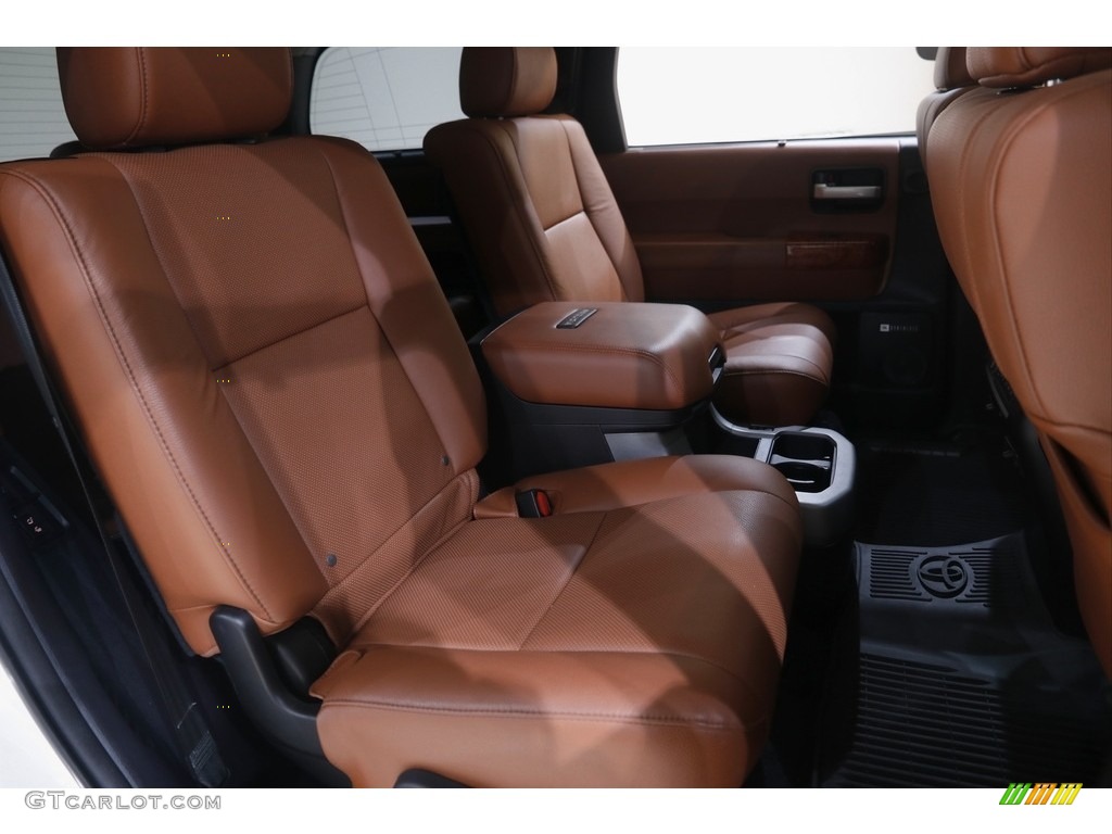 2019 Toyota Sequoia Platinum 4x4 Rear Seat Photo #145093975