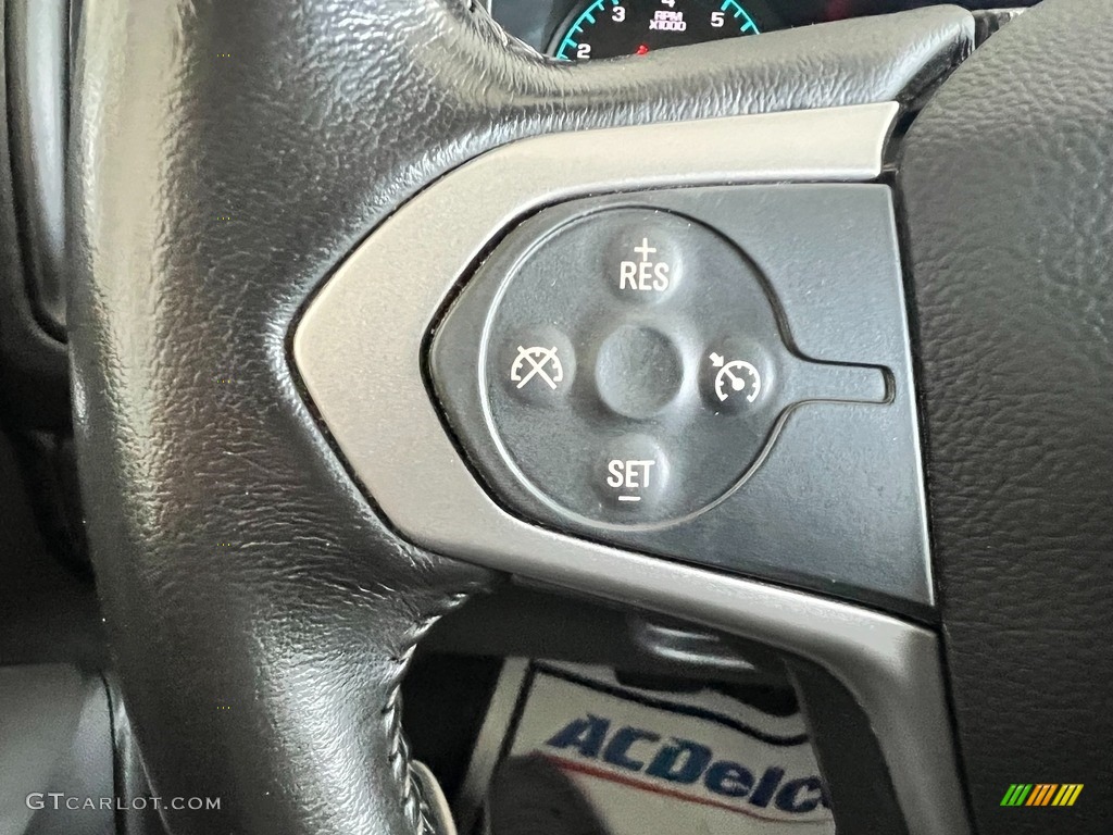 2015 Chevrolet Colorado LT Extended Cab Jet Black Steering Wheel Photo #145094204