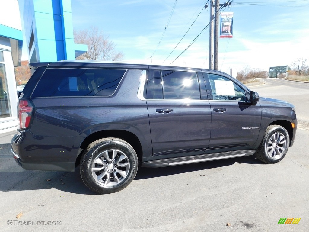 2022 Suburban LT 4WD - Dark Ash Metallic / Gideon/­Very Dark Atmosphere photo #7