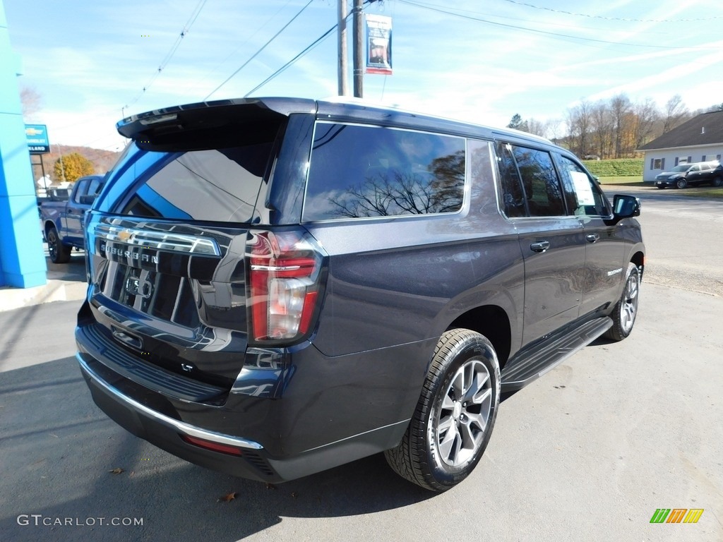 2022 Suburban LT 4WD - Dark Ash Metallic / Gideon/­Very Dark Atmosphere photo #8