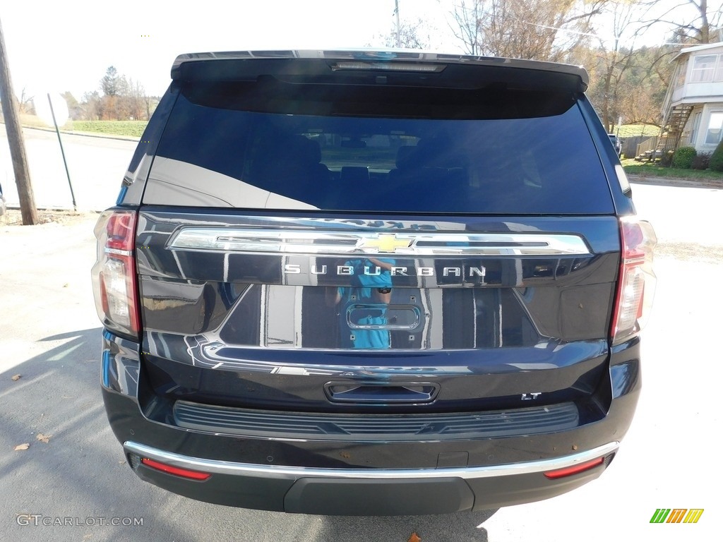 2022 Suburban LT 4WD - Dark Ash Metallic / Gideon/­Very Dark Atmosphere photo #9
