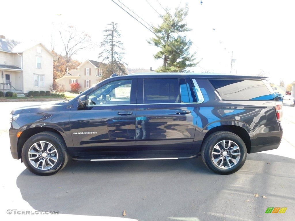 2022 Suburban LT 4WD - Dark Ash Metallic / Gideon/­Very Dark Atmosphere photo #11