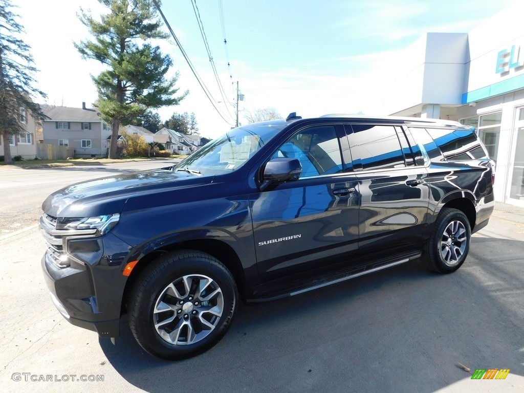 2022 Suburban LT 4WD - Dark Ash Metallic / Gideon/­Very Dark Atmosphere photo #12