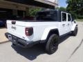 2020 Bright White Jeep Gladiator Overland 4x4  photo #2