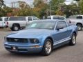Vista Blue Metallic - Mustang V6 Deluxe Coupe Photo No. 1