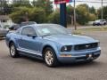 Vista Blue Metallic - Mustang V6 Deluxe Coupe Photo No. 2