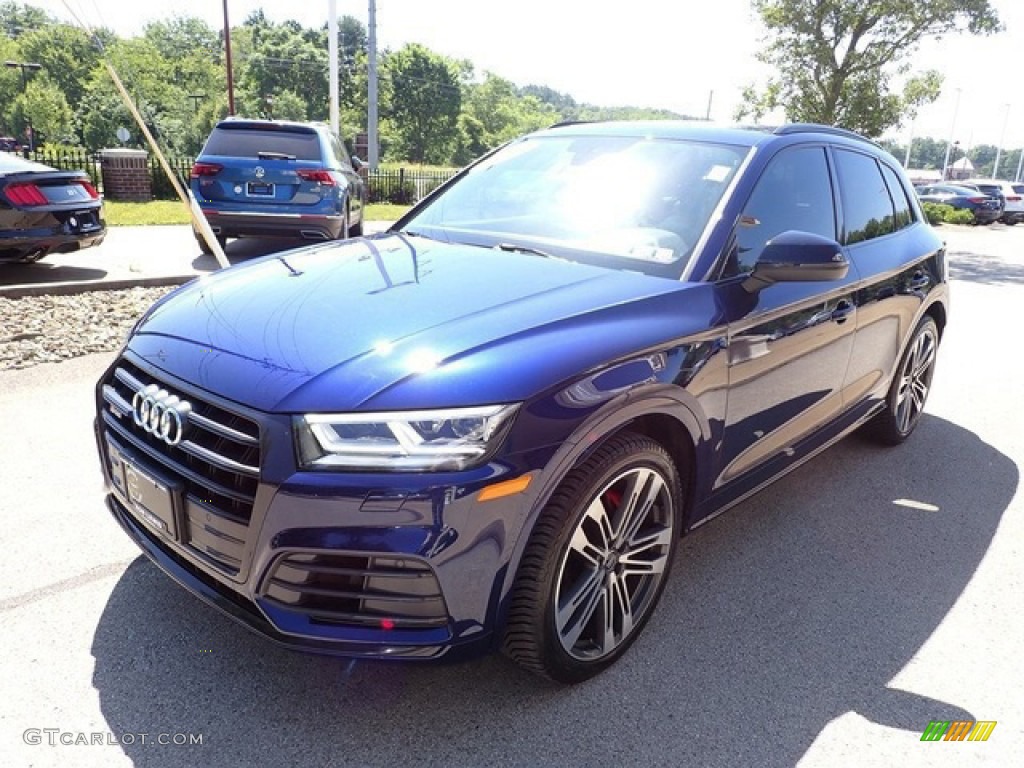 2020 SQ5 Premium Plus quattro - Navarra Blue Metallic / Black photo #4