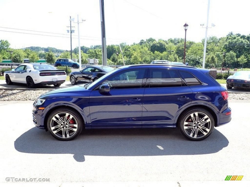 2020 SQ5 Premium Plus quattro - Navarra Blue Metallic / Black photo #5