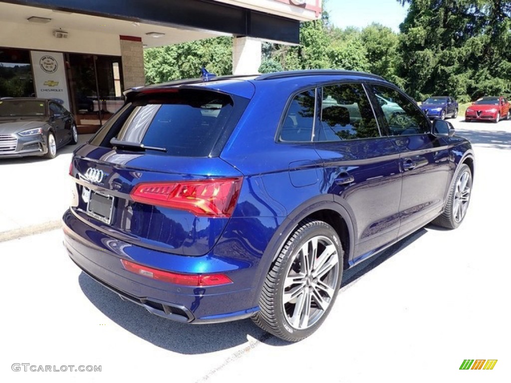2020 SQ5 Premium Plus quattro - Navarra Blue Metallic / Black photo #8