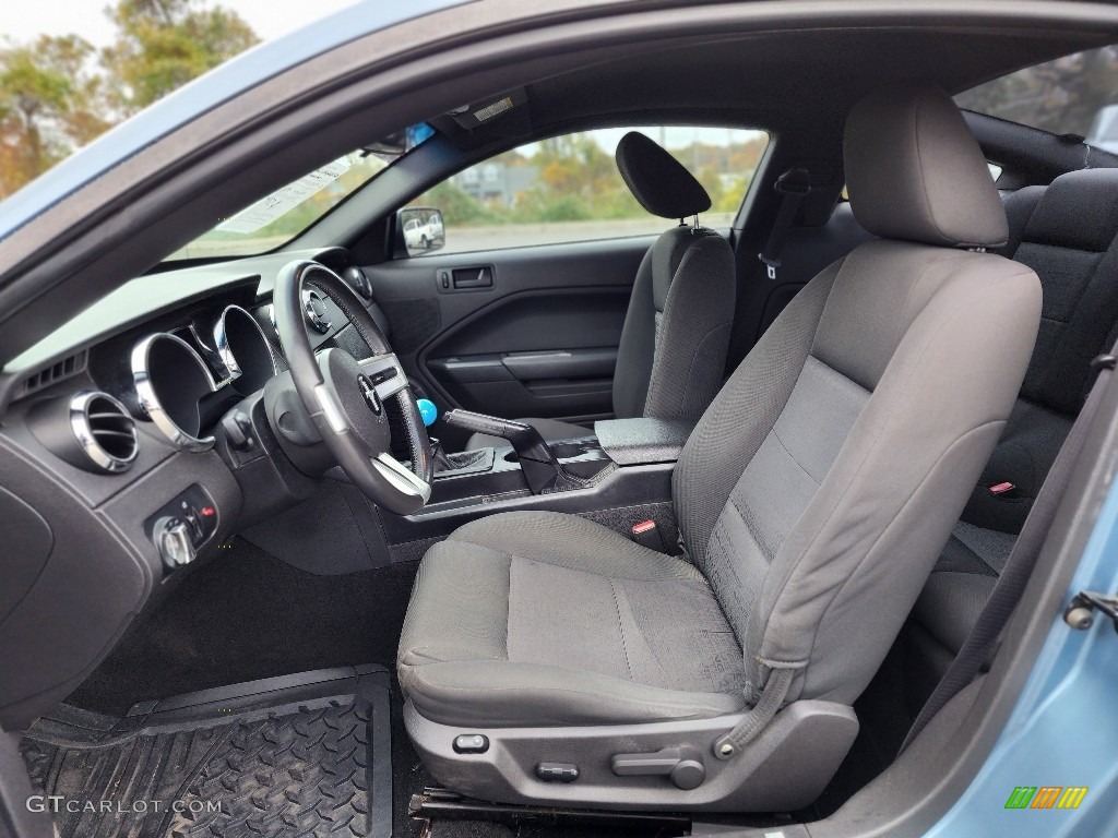 2006 Mustang V6 Deluxe Coupe - Vista Blue Metallic / Light Graphite photo #22