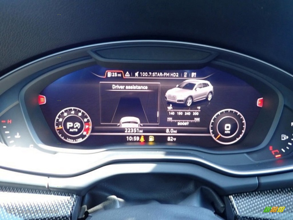 2020 SQ5 Premium Plus quattro - Navarra Blue Metallic / Black photo #17