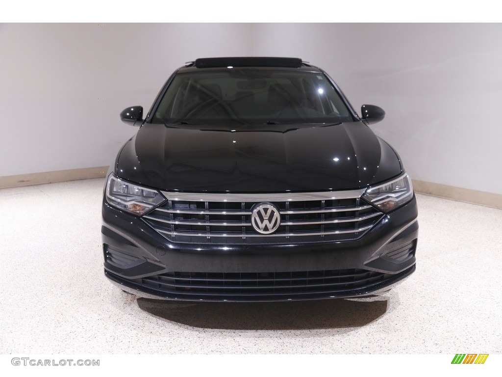 2021 Jetta SE - Black Uni / Titan Black photo #2