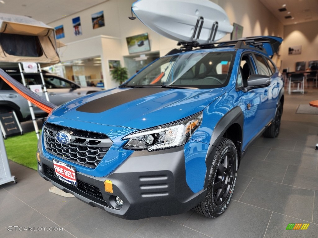 Geyser Blue Subaru Outback