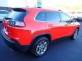 2021 Spitfire Orange Jeep Cherokee Latitude Lux 4x4  photo #6