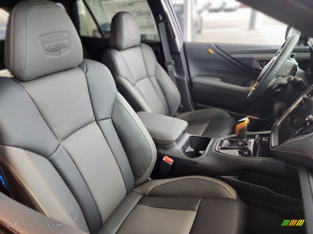 Slate Black Interior 2023 Subaru Outback Wilderness Photo #145096440