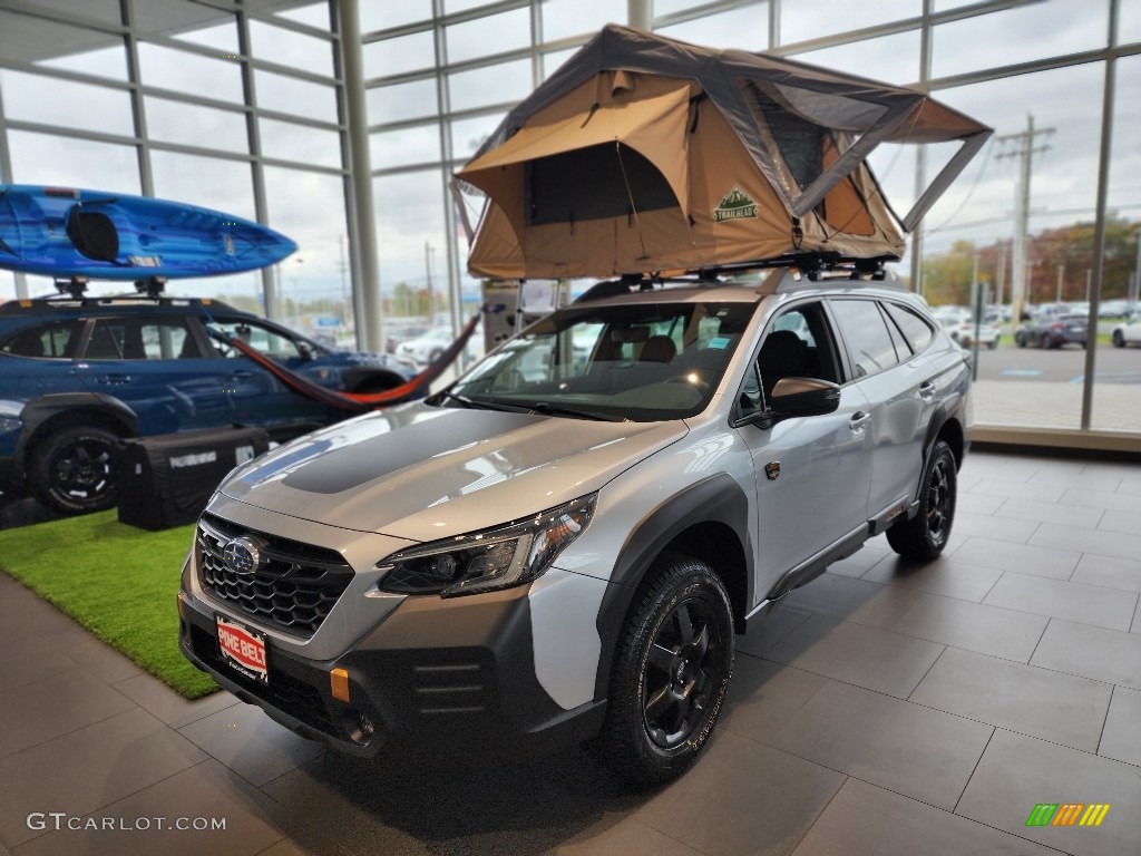 Ice Silver Metallic 2023 Subaru Outback Wilderness Exterior Photo #145096521