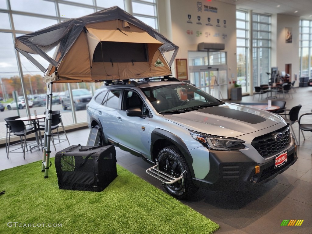 Ice Silver Metallic 2023 Subaru Outback Wilderness Exterior Photo #145096536