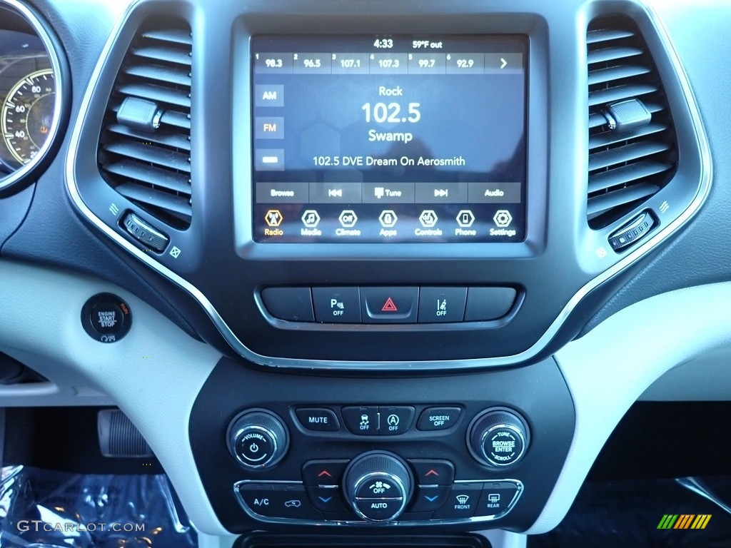 2021 Cherokee Latitude Lux 4x4 - Spitfire Orange / Ski Gray/Black photo #19