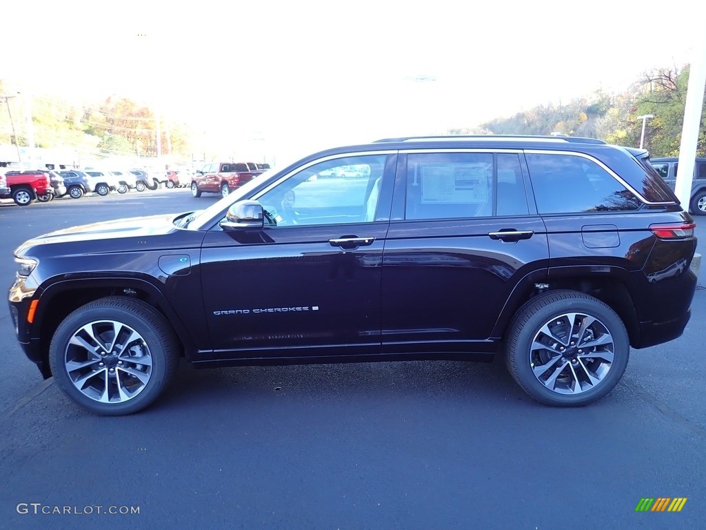 Ember Pearl 2022 Jeep Grand Cherokee Overland 4XE Hybrid Exterior Photo #145096581