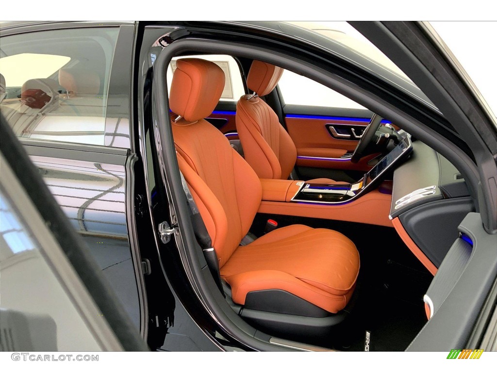 Sienna Brown/Black Interior 2023 Mercedes-Benz S 500 4Matic Sedan Photo #145097464