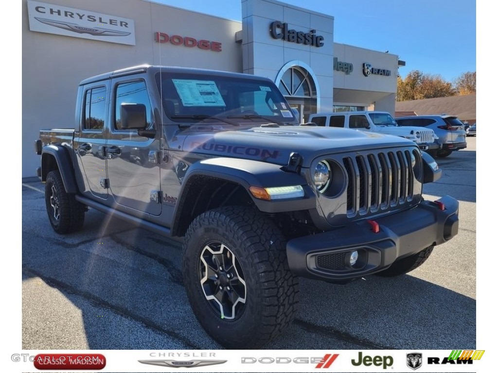 2023 Gladiator Rubicon 4x4 - Sting-Gray / Black photo #1