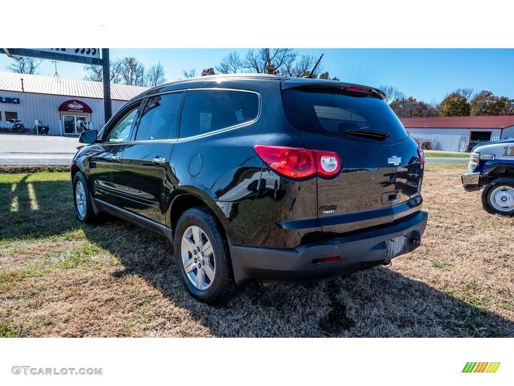 2012 Traverse LT AWD - Dark Blue Metallic / Dark Gray/Light Gray photo #6
