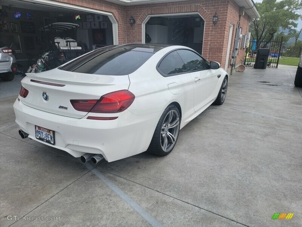 2013 M6 Coupe - Alpine White / BMW Individual Platinum/Black photo #8