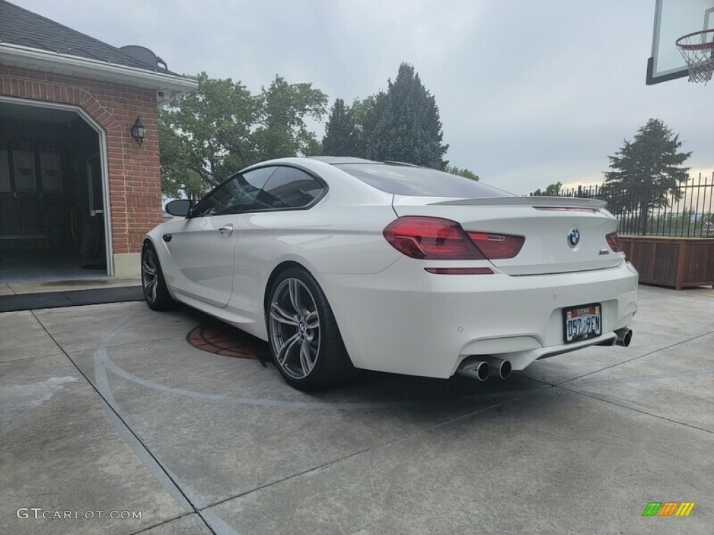 2013 M6 Coupe - Alpine White / BMW Individual Platinum/Black photo #10