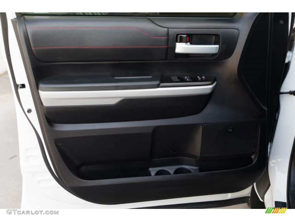 2021 Toyota Tundra TRD Pro CrewMax 4x4 Black Door Panel Photo #145100070