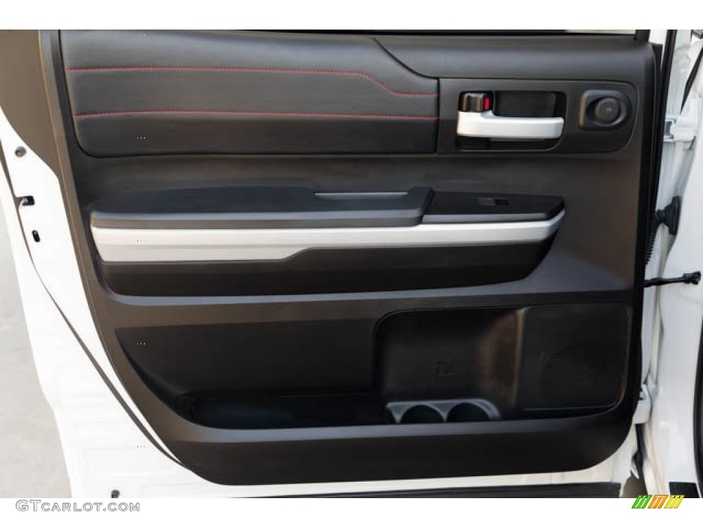 2021 Toyota Tundra TRD Pro CrewMax 4x4 Black Door Panel Photo #145100085