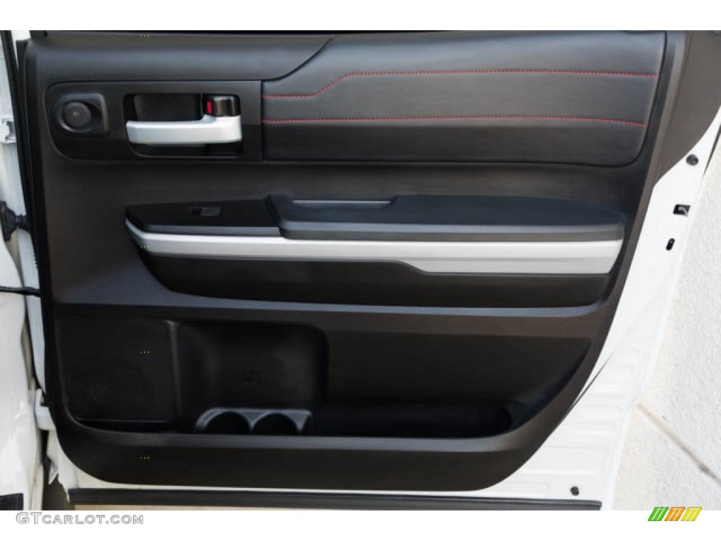 2021 Toyota Tundra TRD Pro CrewMax 4x4 Black Door Panel Photo #145100094