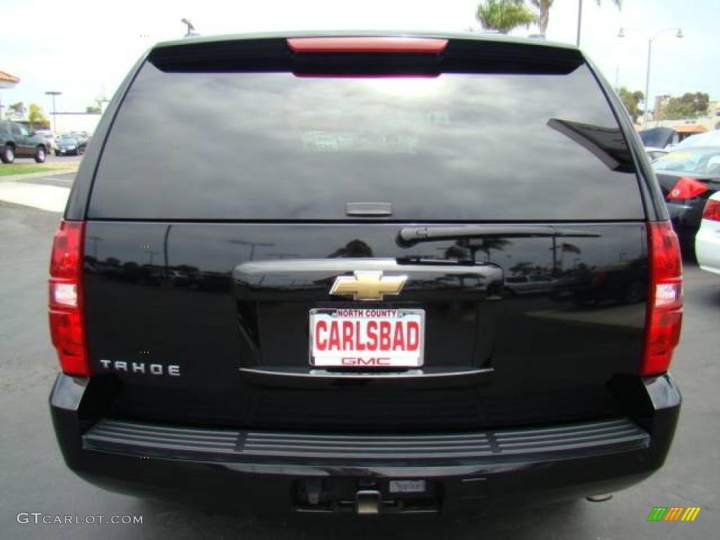 2008 Tahoe LS - Black / Ebony photo #5