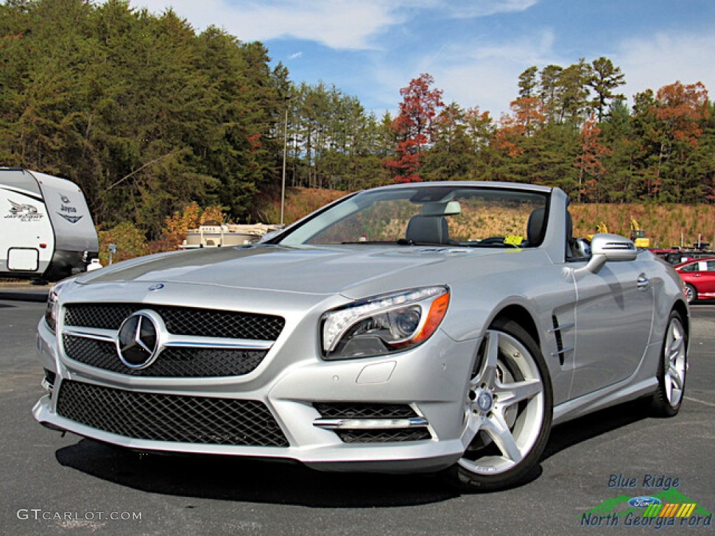 2013 SL 550 Roadster - Iridium Silver Metallic / Black photo #1