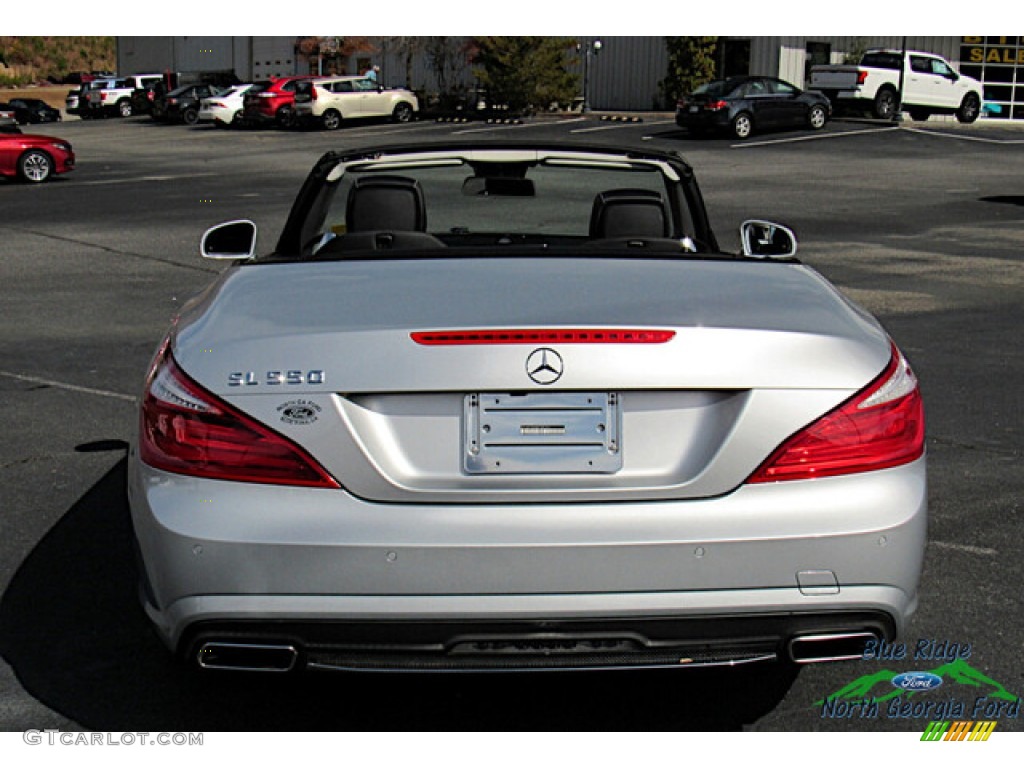 2013 SL 550 Roadster - Iridium Silver Metallic / Black photo #4