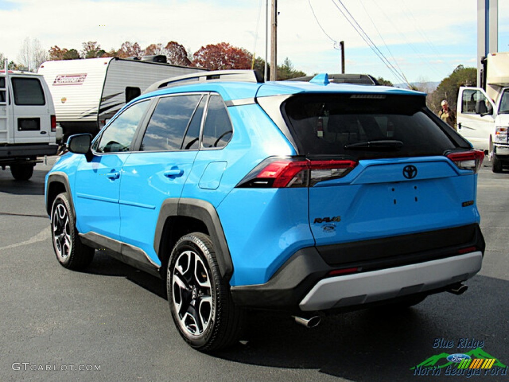 2020 RAV4 Adventure AWD - Blue Flame / Black photo #3