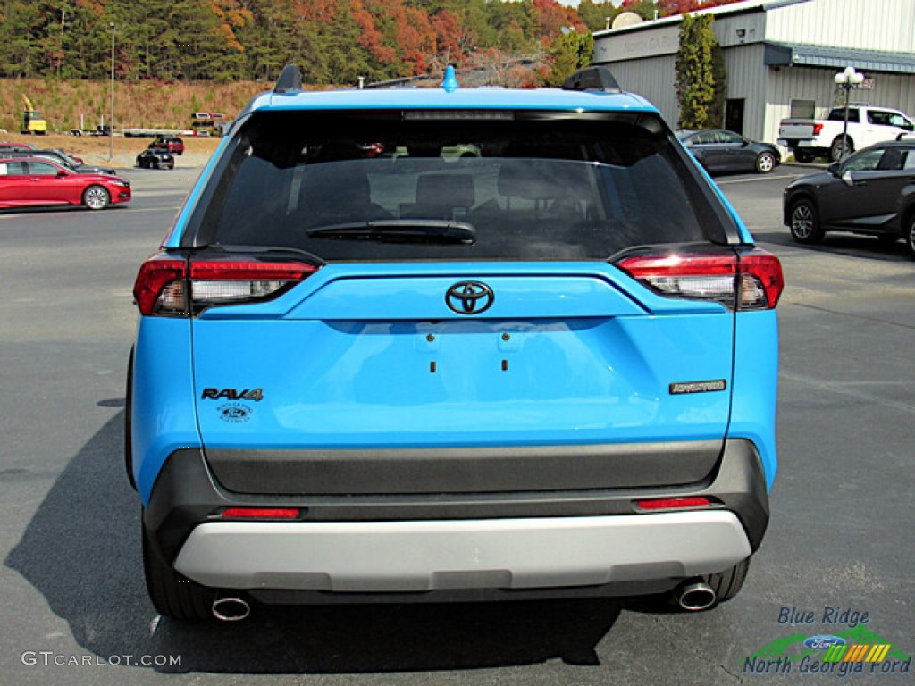 2020 RAV4 Adventure AWD - Blue Flame / Black photo #4