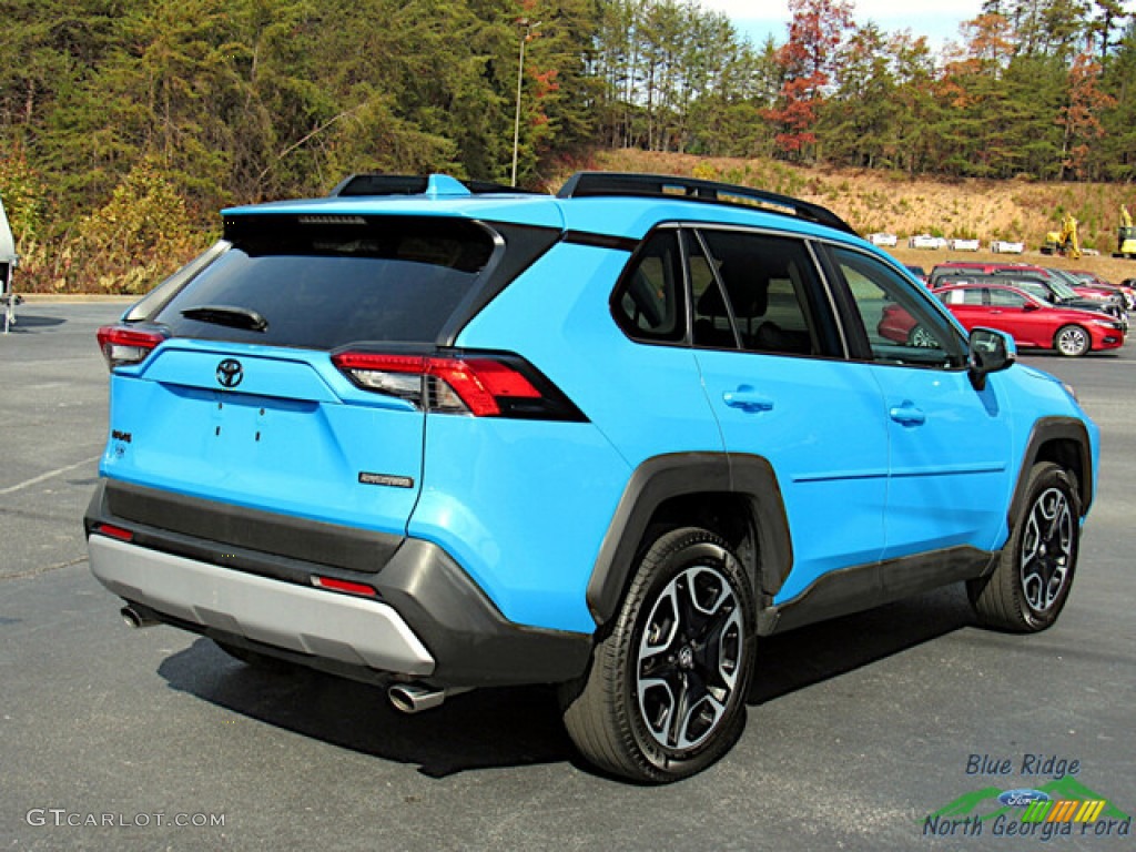 2020 RAV4 Adventure AWD - Blue Flame / Black photo #5