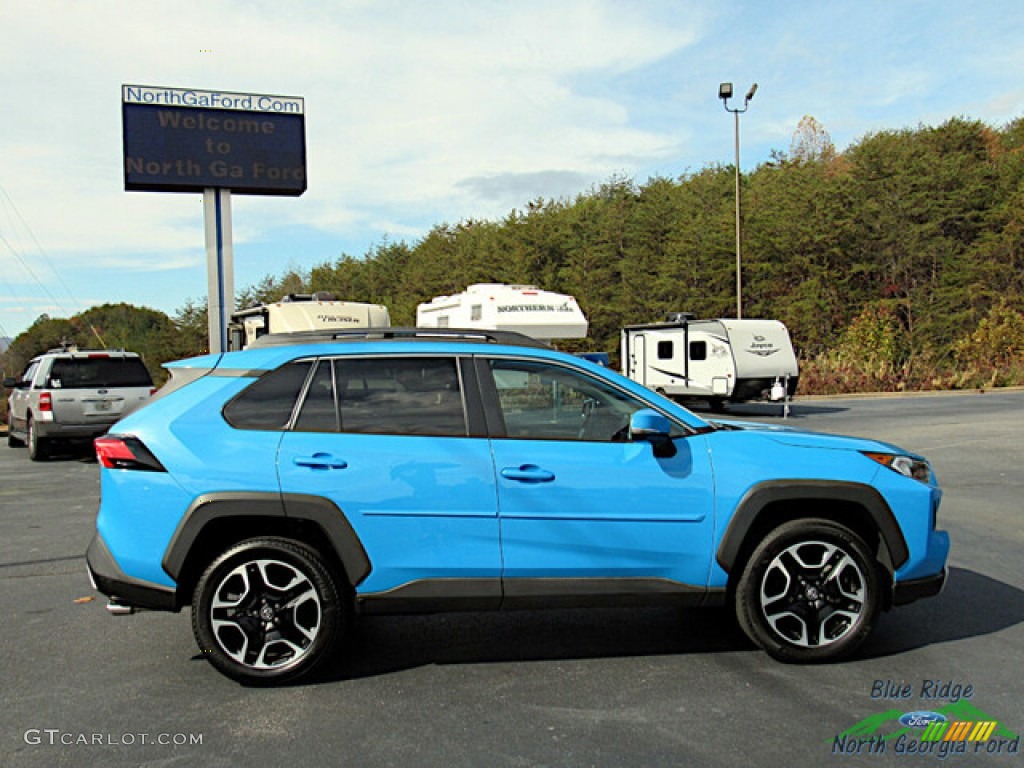 2020 RAV4 Adventure AWD - Blue Flame / Black photo #6
