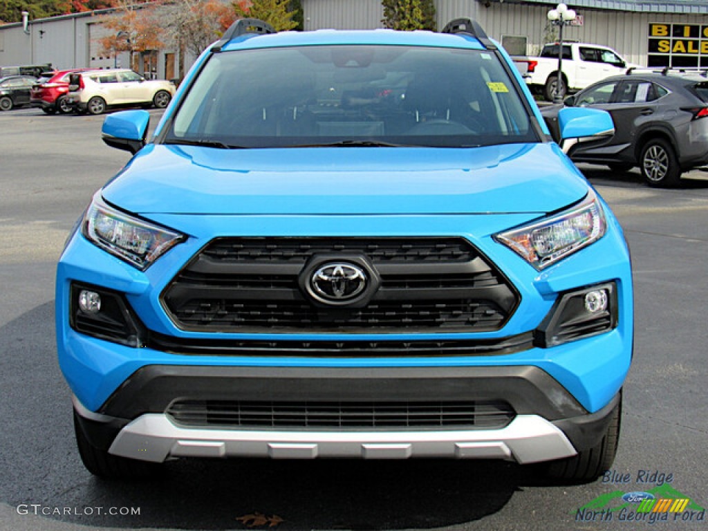 2020 RAV4 Adventure AWD - Blue Flame / Black photo #8