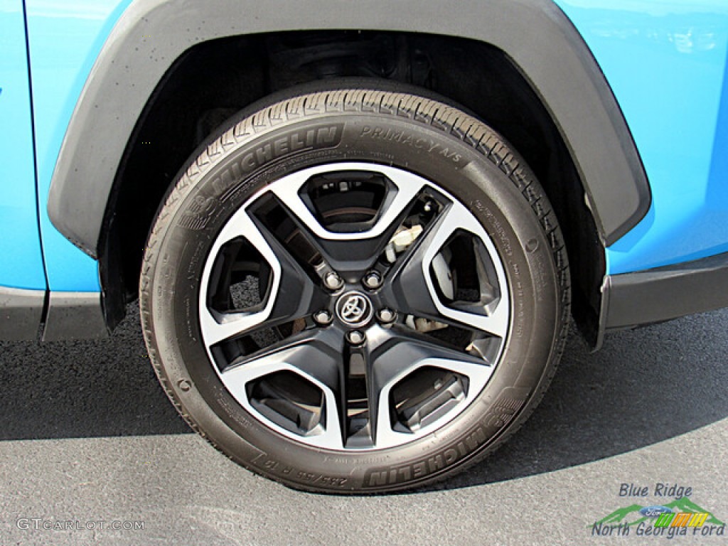 2020 RAV4 Adventure AWD - Blue Flame / Black photo #9