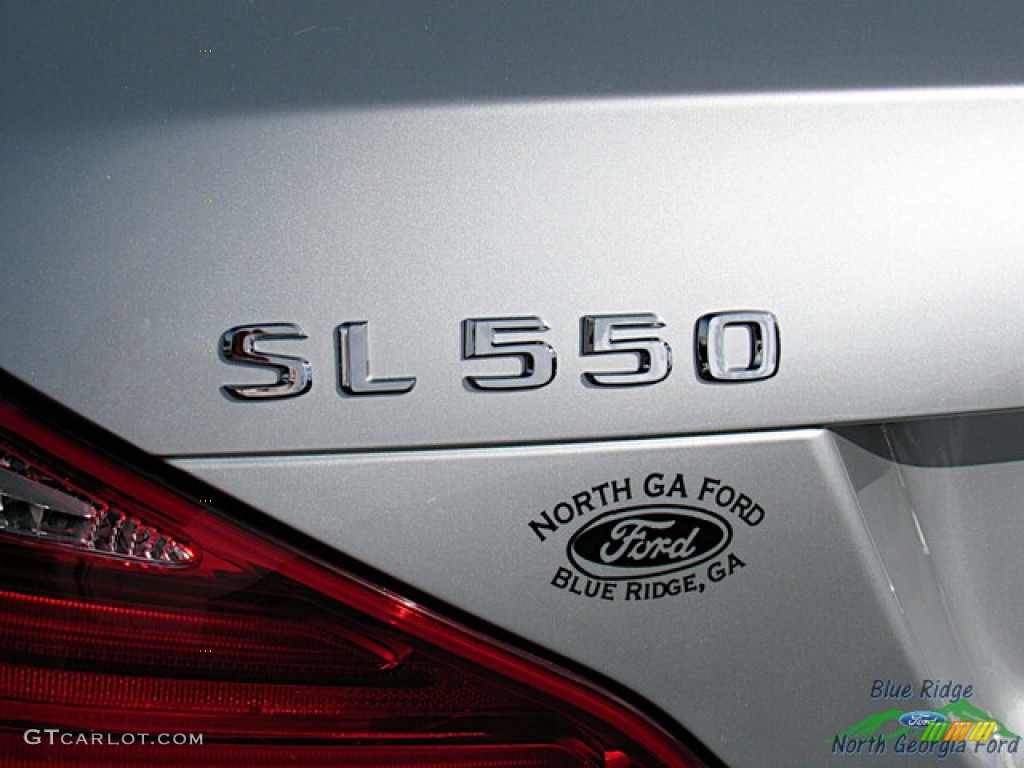 2013 SL 550 Roadster - Iridium Silver Metallic / Black photo #30